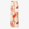 Fendi Patchwork Print Silk Trousers Multicolor In Multi