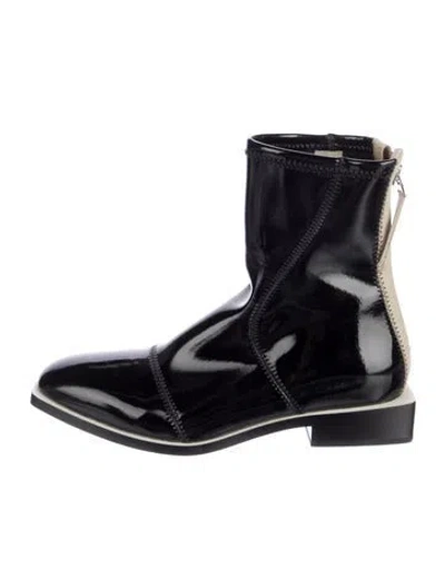 Pre-owned Fendi Patent Leather Boots In Multi