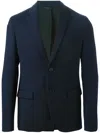 Fendi Patterned Blazer In Blue