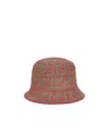 Fendi Patterned Hat In Multicolor