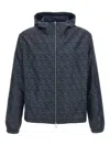 Fendi K-way Reversibile In Poliestere Stampato  Uomo