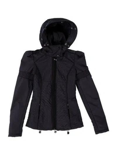 Pre-owned Fendi Patterned Jacket In Blue