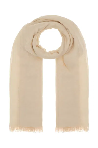 Fendi Peach Cotton Foulard