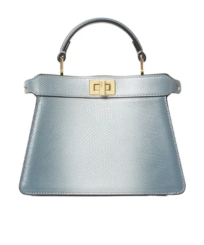 Fendi Pearl Gray Gradient-effect Karung Bag