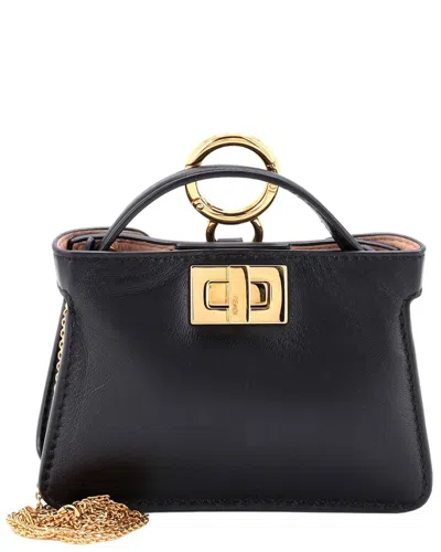Pre-owned Fendi Peekaboo Bag Charm Nano (authentic Pre-loved)