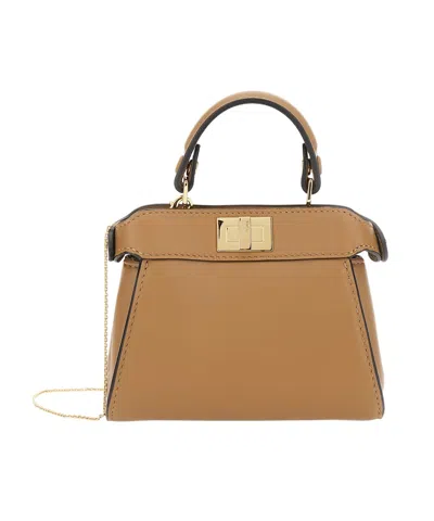 FENDI NANO PEEKABOO SHOULDER BAG