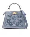 Fendi Peekaboo Handbag In Blue
