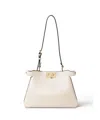 Fendi Peekaboo Handbag In White