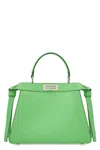 Fendi Peekaboo Iseeu Leather Bag In Green
