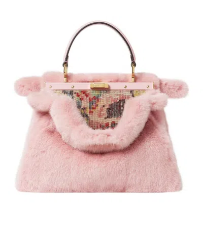 Fendi Peekaboo Iseeu Medium In Pink