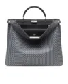 Fendi Peekaboo Iseeu Medium Tote Bag In Gray