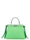 Fendi Peekaboo Iseeu Midi Handbag In Green