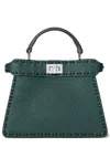 Fendi Petite Peekaboo Iseeu Shoulder Bag In Green