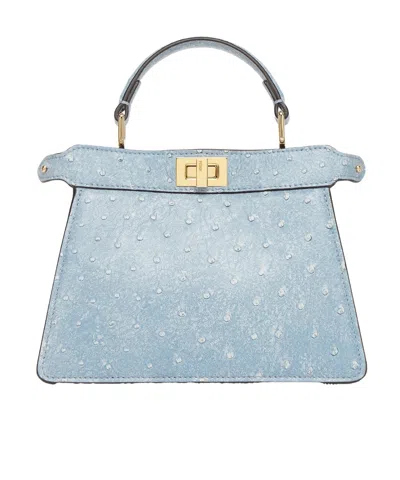 Fendi Peekaboo Iseeu Petite In Blue
