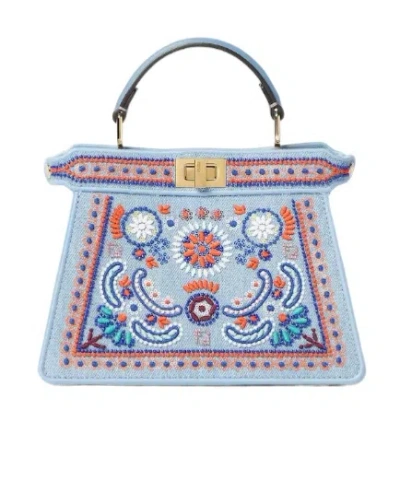 Fendi Peekaboo Iseeu Petite In Blue