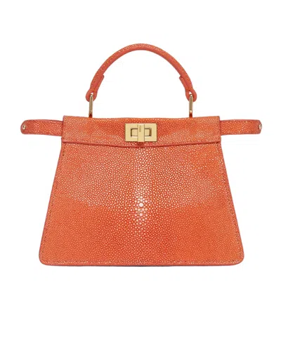 Fendi Peekaboo Iseeu Petite In Orange