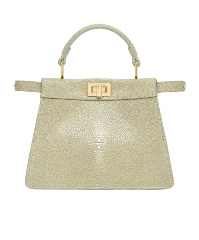 Fendi Peekaboo Iseeu Petite In Sage Green