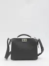 Fendi Peekaboo Iseeu Small Bag In Gray