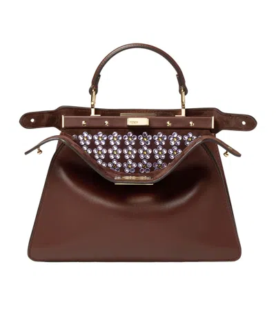 Fendi Peekaboo Iseeu Small In Brown