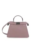 Fendi Peekaboo Iseeu Small Shoulder Bag In Pink