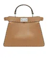Fendi Peekaboo Iseeu Petite Tote Bag In Brown