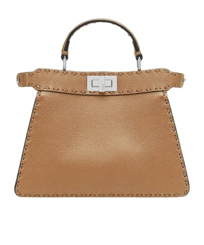 FENDI FENDI PEEKABOO ISEEU SMALL TOTE BAG