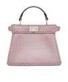 Fendi Peekaboo Iseeu Small Shoulder Bag In Nude