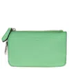 Fendi Peekaboo Leather Card Case Pouch