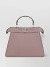 Fendi Peekaboo Leather Shoulder Bag