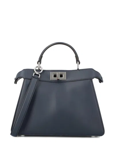 Fendi Peekaboo Lock Twist Top Handle Bag In Default Title