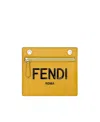 Fendi Peekaboo Logo Pocket In Yellow