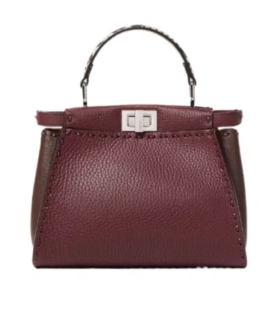 FENDI FENDI PEEKABOO MINI TOTE BAG