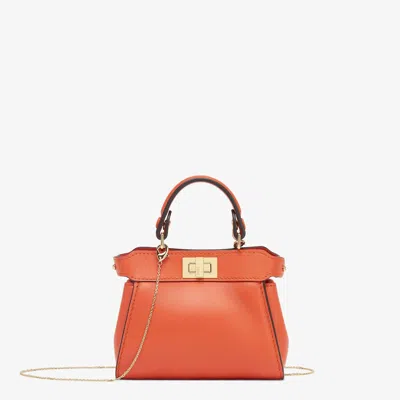Fendi Peekaboo Mini Bag In Foxoros