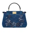 Fendi Peekaboo Mini In Blue