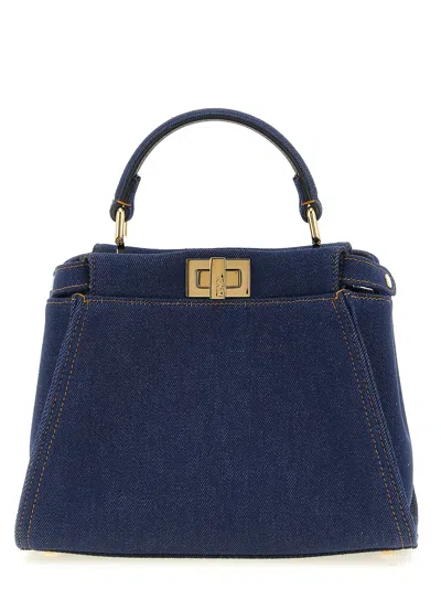 Fendi Shoulder Bag Woman In Blue