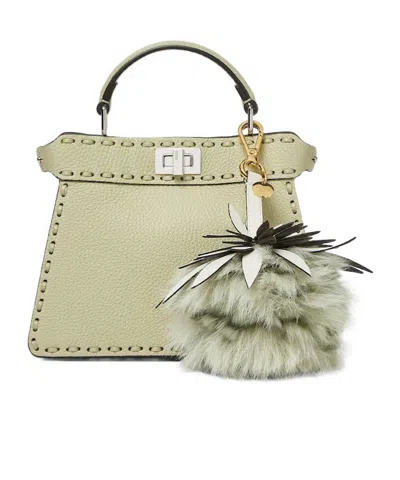 Fendi Peekaboo Shoulder Bag In Brown