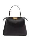 Fendi Peekaboo Soft Medium In Black