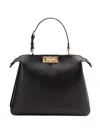 Fendi Peekaboo Soft Medium In Black