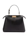 Fendi Peekaboo Soft Medium In Black