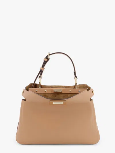 Fendi Peekaboo Soft Small In Brown