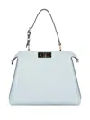 Fendi Peekaboo Tote Bag In Blue