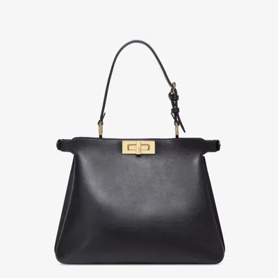 Fendi Peekaboo Tote Bag In Gray