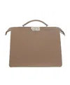 Fendi Peekaboo Tote Bag In Nude