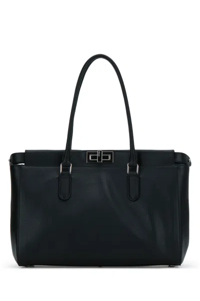 Fendi Peekaboo Tote Sm V. Eros/n In Black