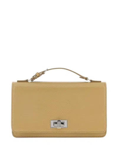 Fendi Peekaboo Wallet On Chain In Nude
