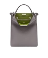 Fendi Peekaboo X-lite Small Shoulder Bag In Gray