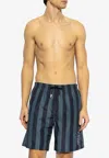 Fendi Pequin Nylon Swim Boxer