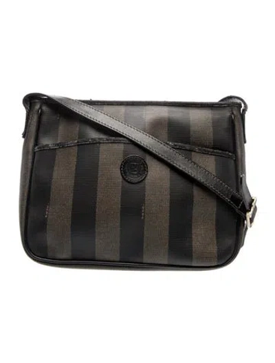Pre-owned Fendi Pequin Vintage In Brown