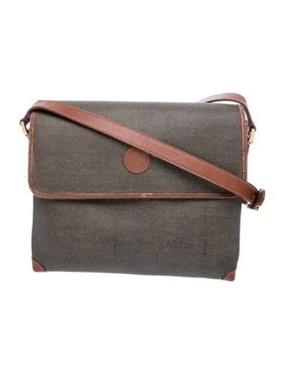Pre-owned Fendi Pequin Vintage Vintage In Neutral
