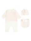 Fendi Peter Pan-collar Babygrow Set In Multi